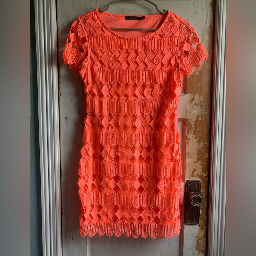 Ark&Co HOT pink dress